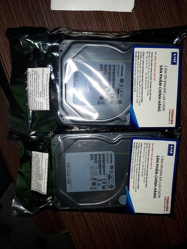HDD 3.5 Western / Toshiba SATA 1TB đến 6TB cho PC/Camera, giá tốt - 2